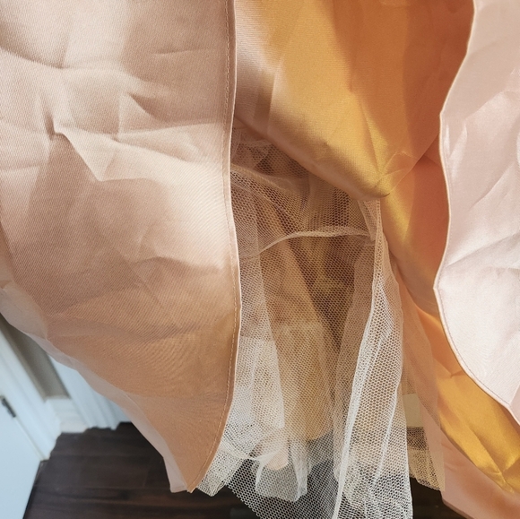 Elegant Pale Pink Alyce Paris V-Neck Short Dress Size 10 - Picture 6 of 8